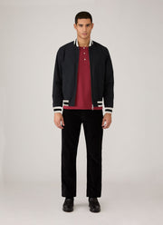 Men's Sunspel x Paul Weller Monkey Jacket in Midnight Navy