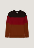 Men's Sunspel x Paul Weller Jumper in Dark Brown