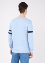 Men's Paul Weller College Sweatshirt in Cambridge Blue