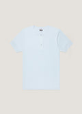 Men's Sunspel x Paul Weller Henley in Ice Blue