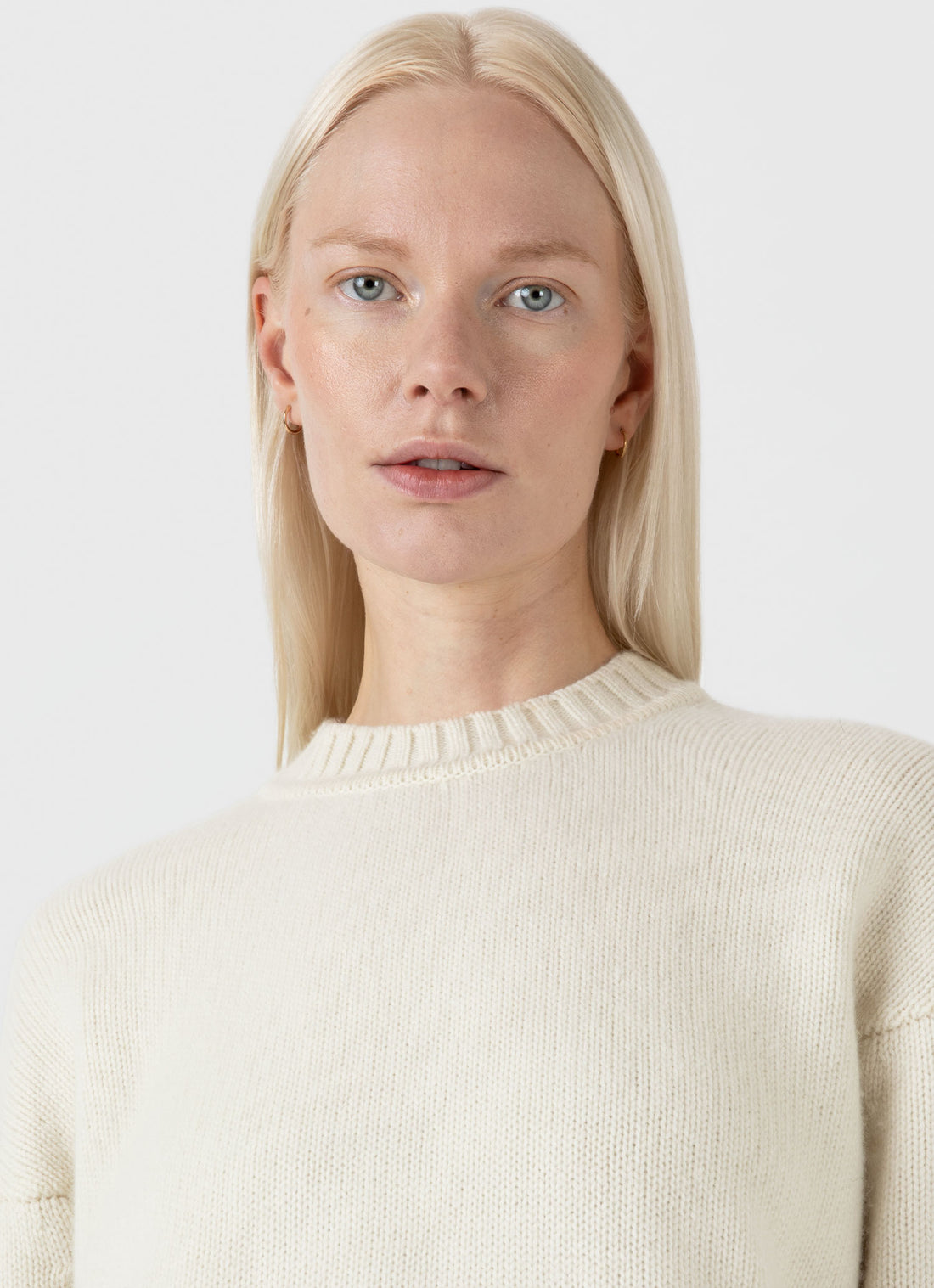 Women's Roxburgh Cashmere Jumper in Undyed