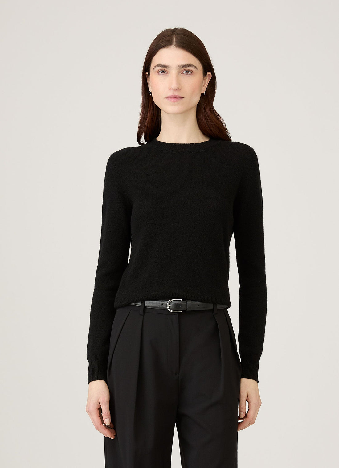 Women's Cashmere Jumper in Black
