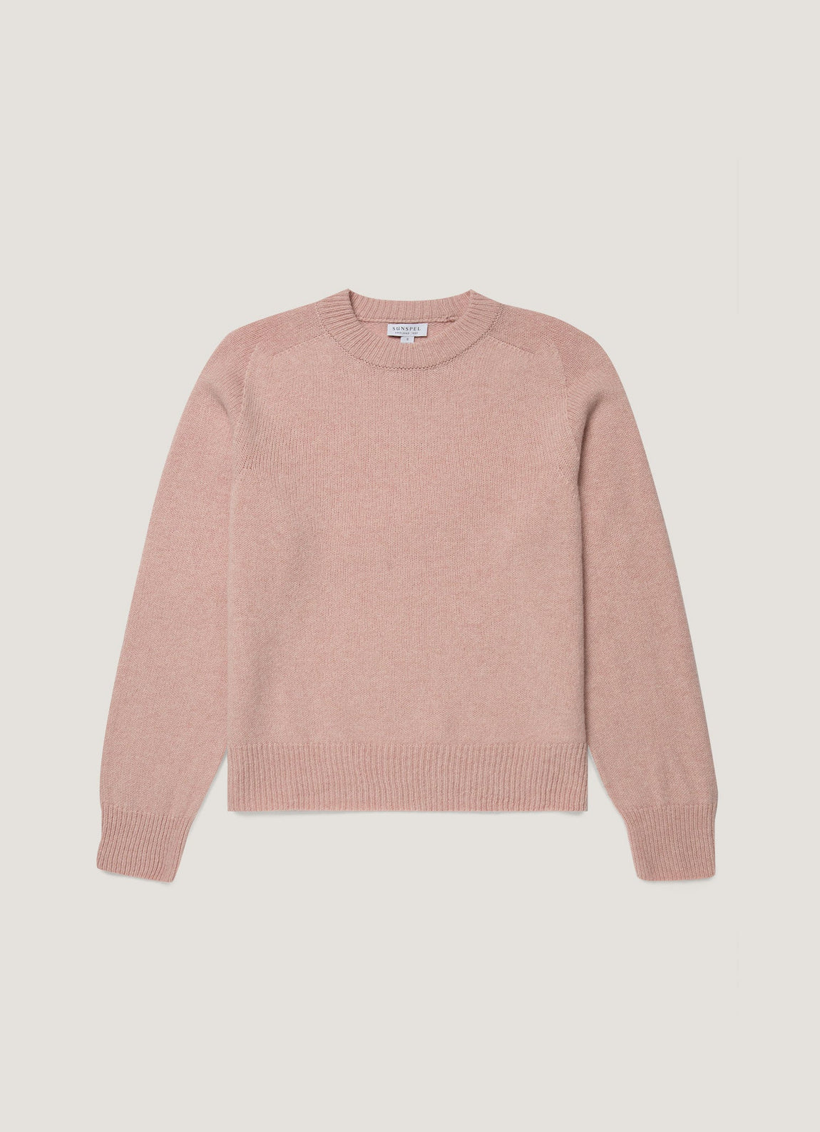 Women's Lambswool Jumper in Cherry Blossom