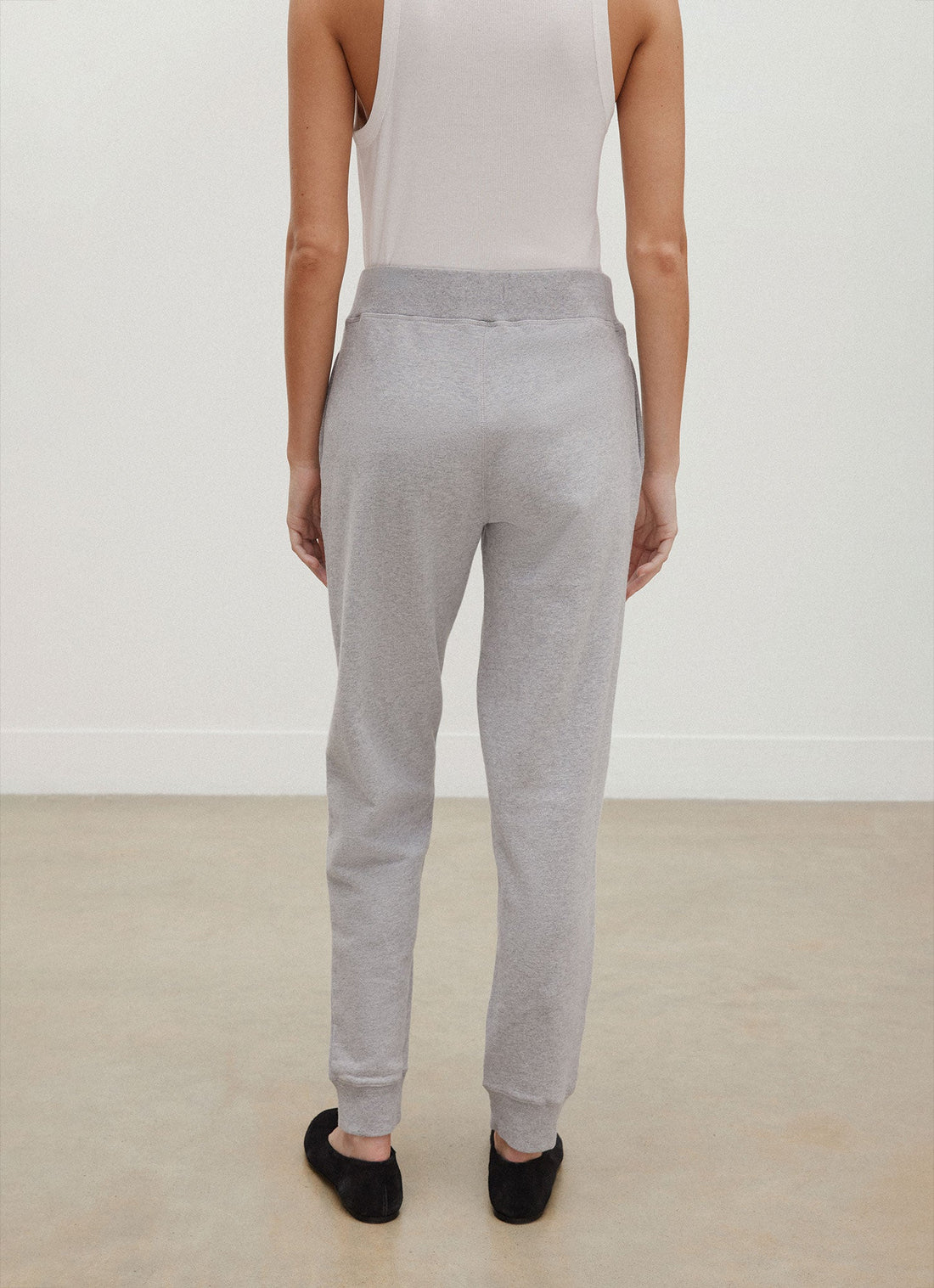Women's Relaxed Sweatpants in Grey Melange