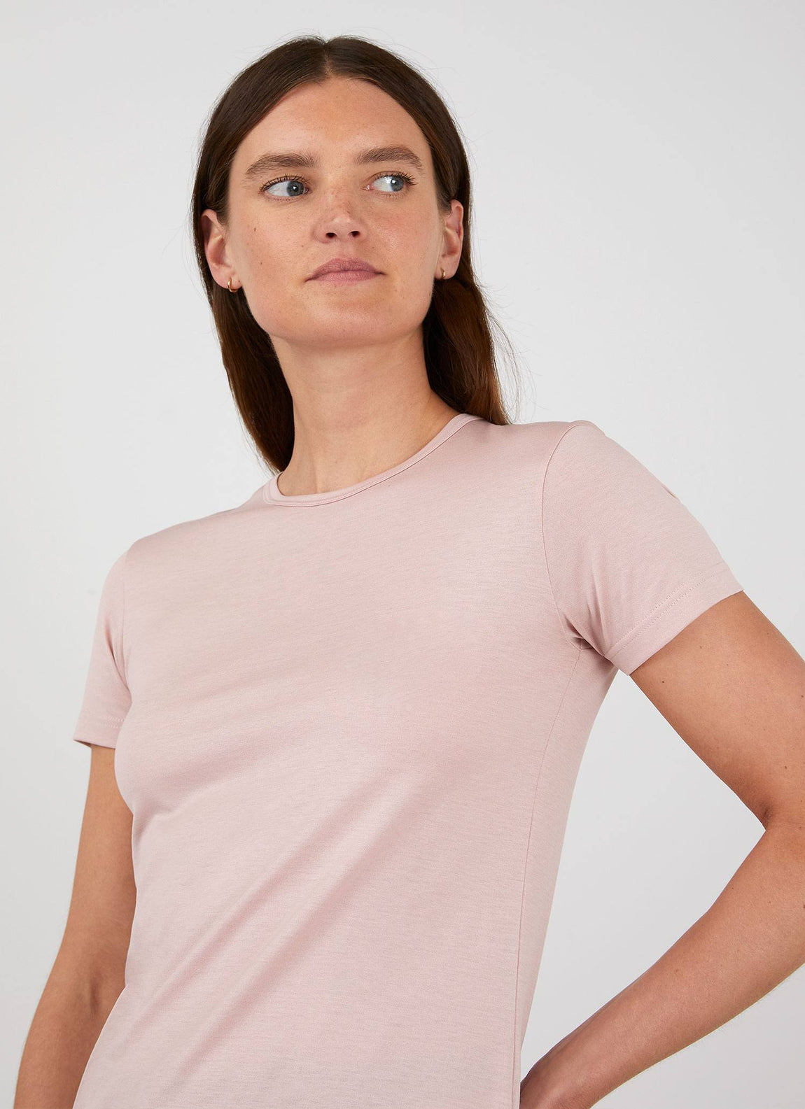Women's Classic T-shirt in Shell Pink