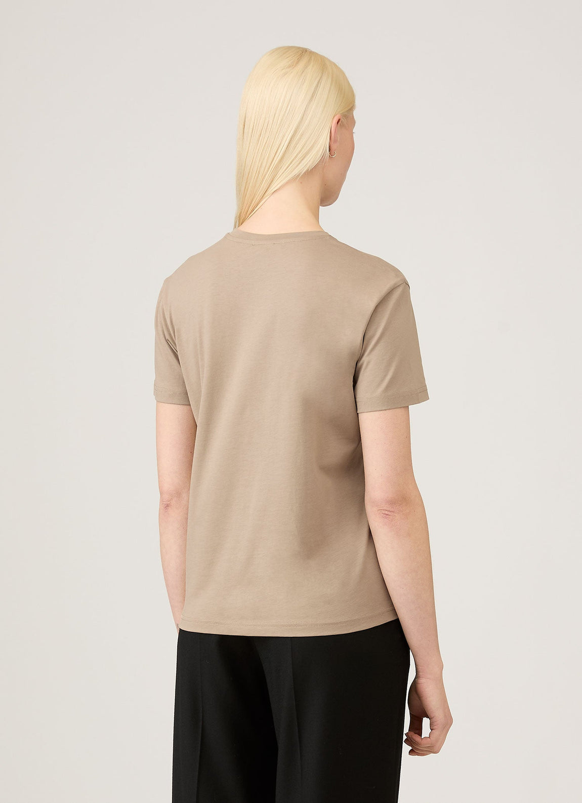 Women's Boy Fit T-shirt in Mink