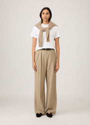 Women's Boy Fit T-shirt in White