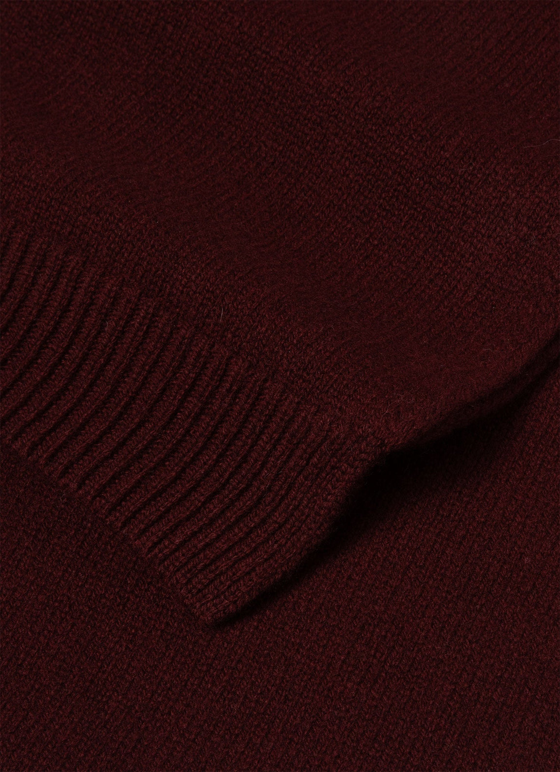 Scottish Lambswool Scarf in Maroon