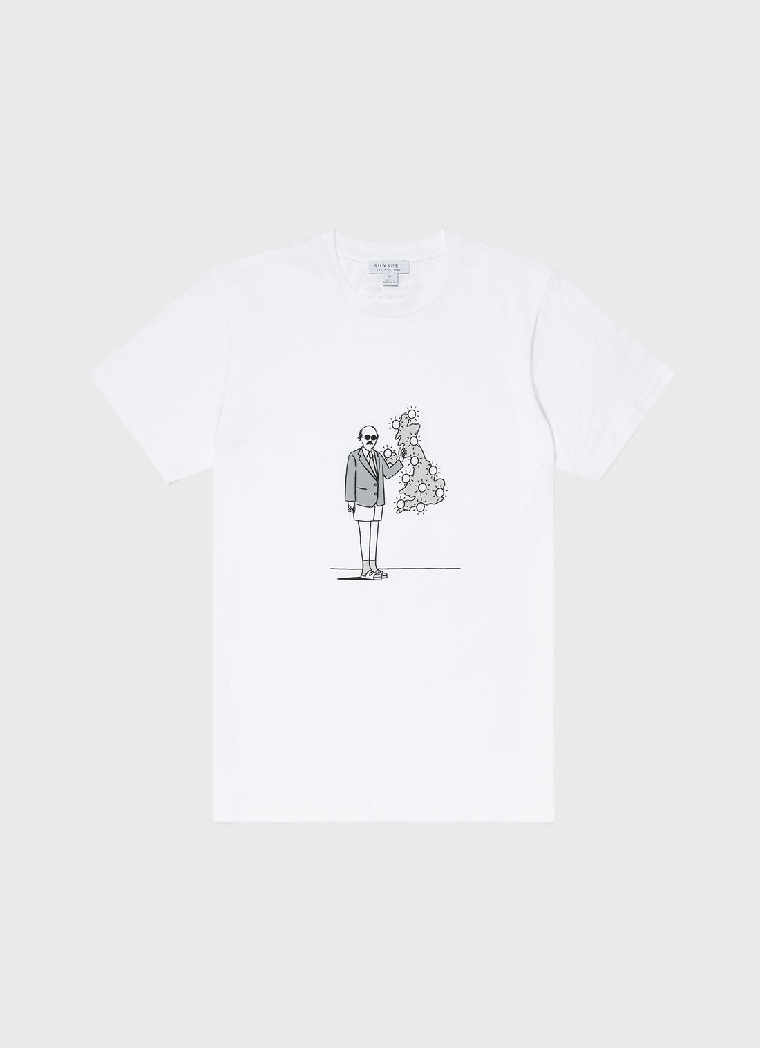 Men's Matt Blease Print T-shirt in White