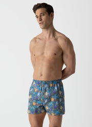 Men's Liberty Print Boxer Short in Tulip
