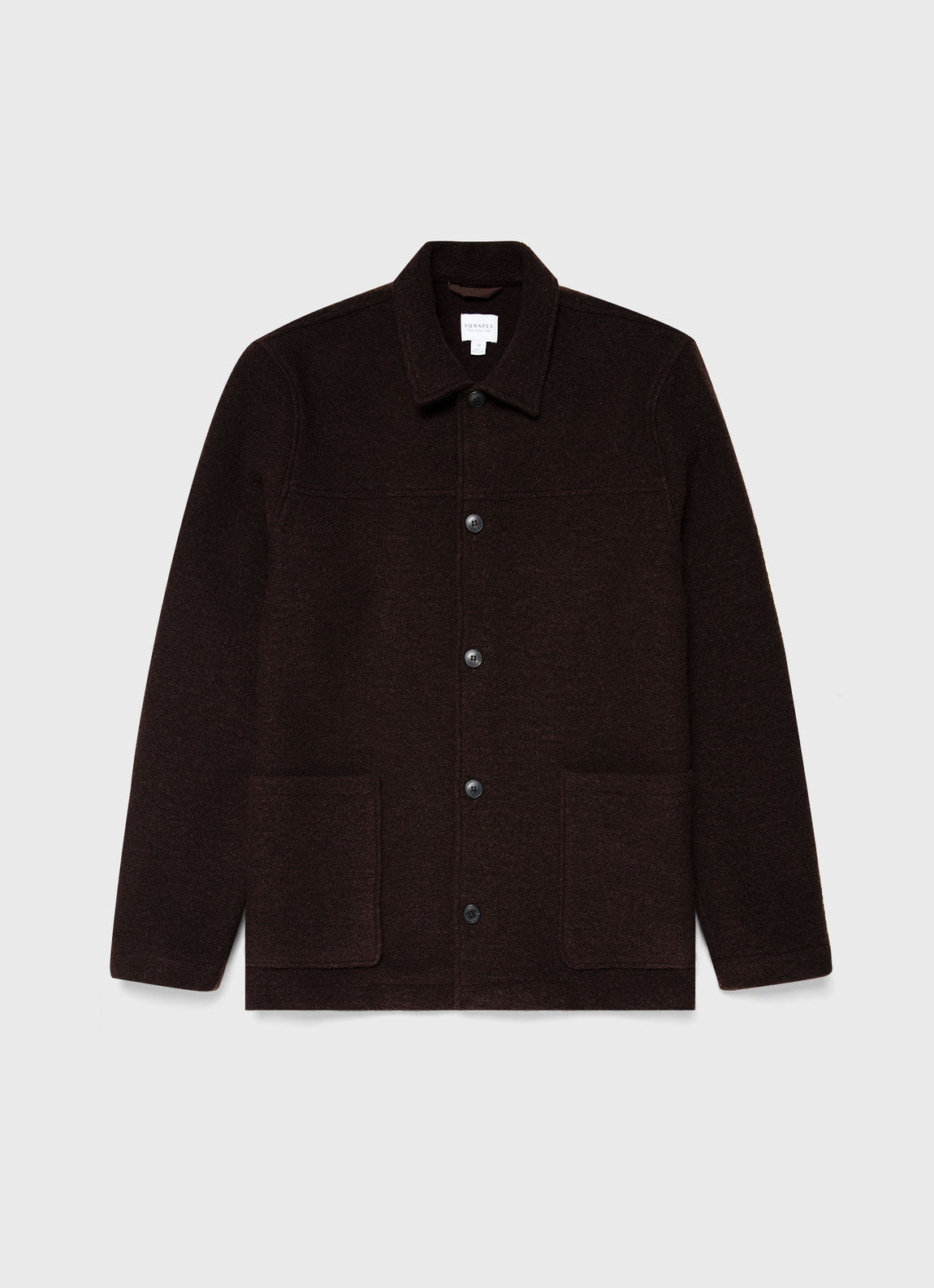 Men's Wool Donkey Jacket in Coffee