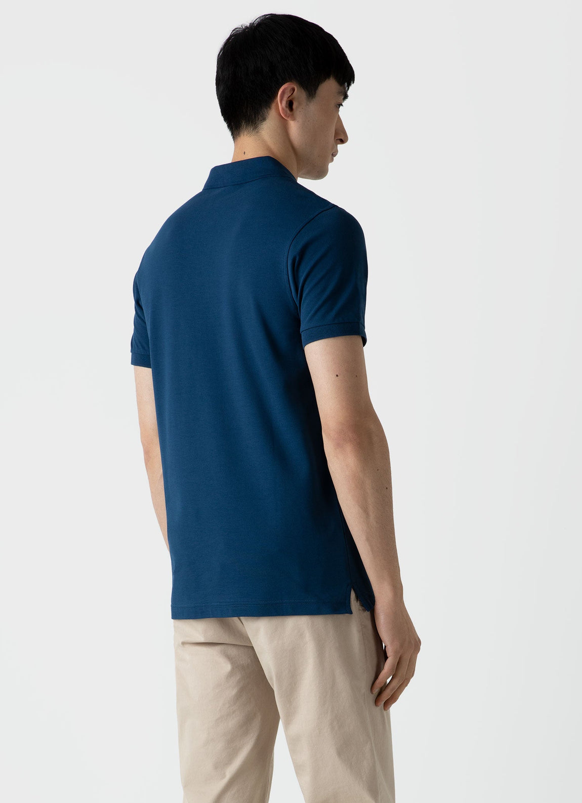 Men's Piqué Polo Shirt in Coast