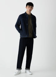 Men's Loopback Sweatshirt in Hunter Green