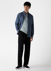 Men's Riviera Midweight T-shirt in Blue Sage