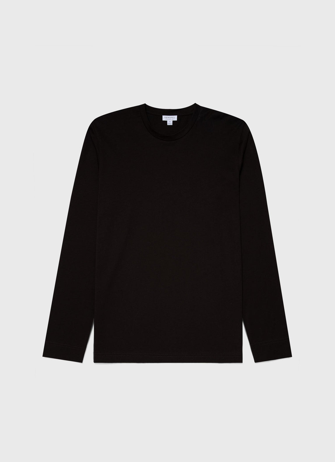 Men's Long Sleeve Riviera Midweight T-shirt in Coffee