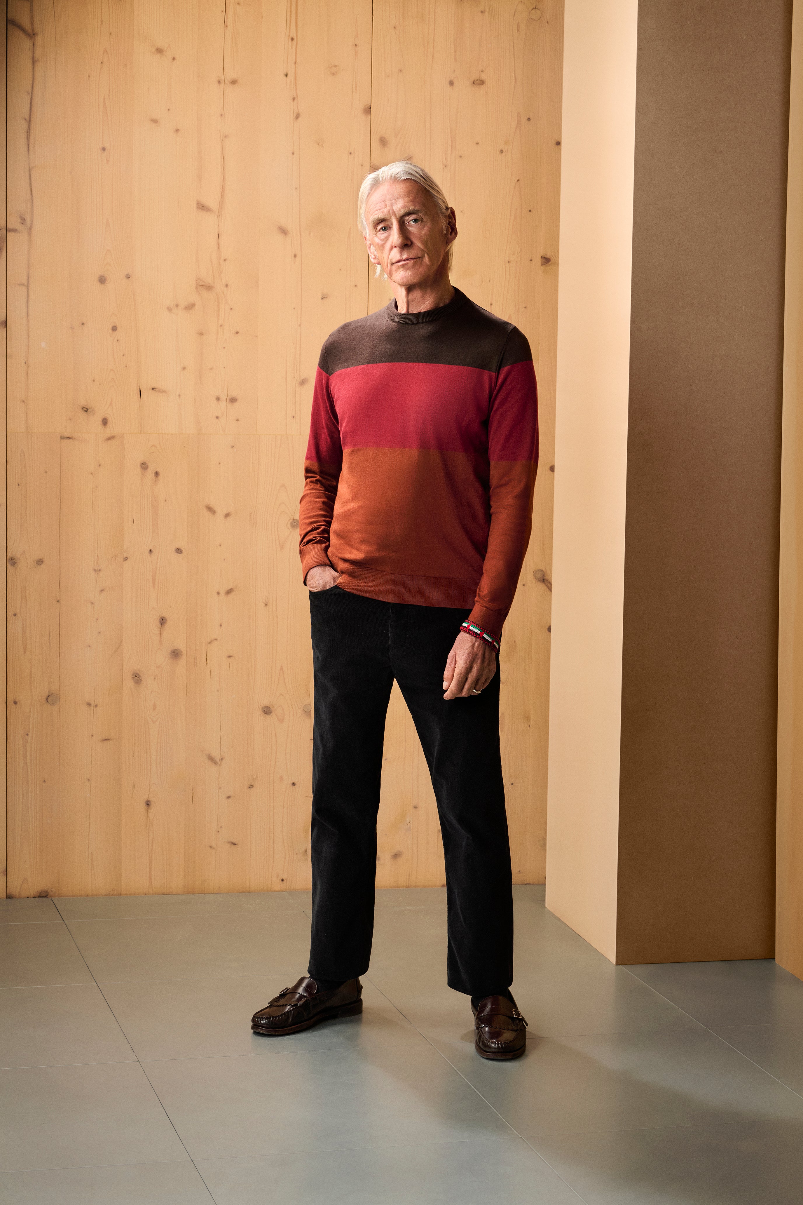 美品 SUNSPEL PAUL WELLER メリノウール ドライバーズニット Sunspel x Paul Weller | Sunspel