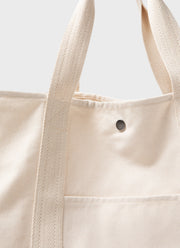 Large Tote in Off White