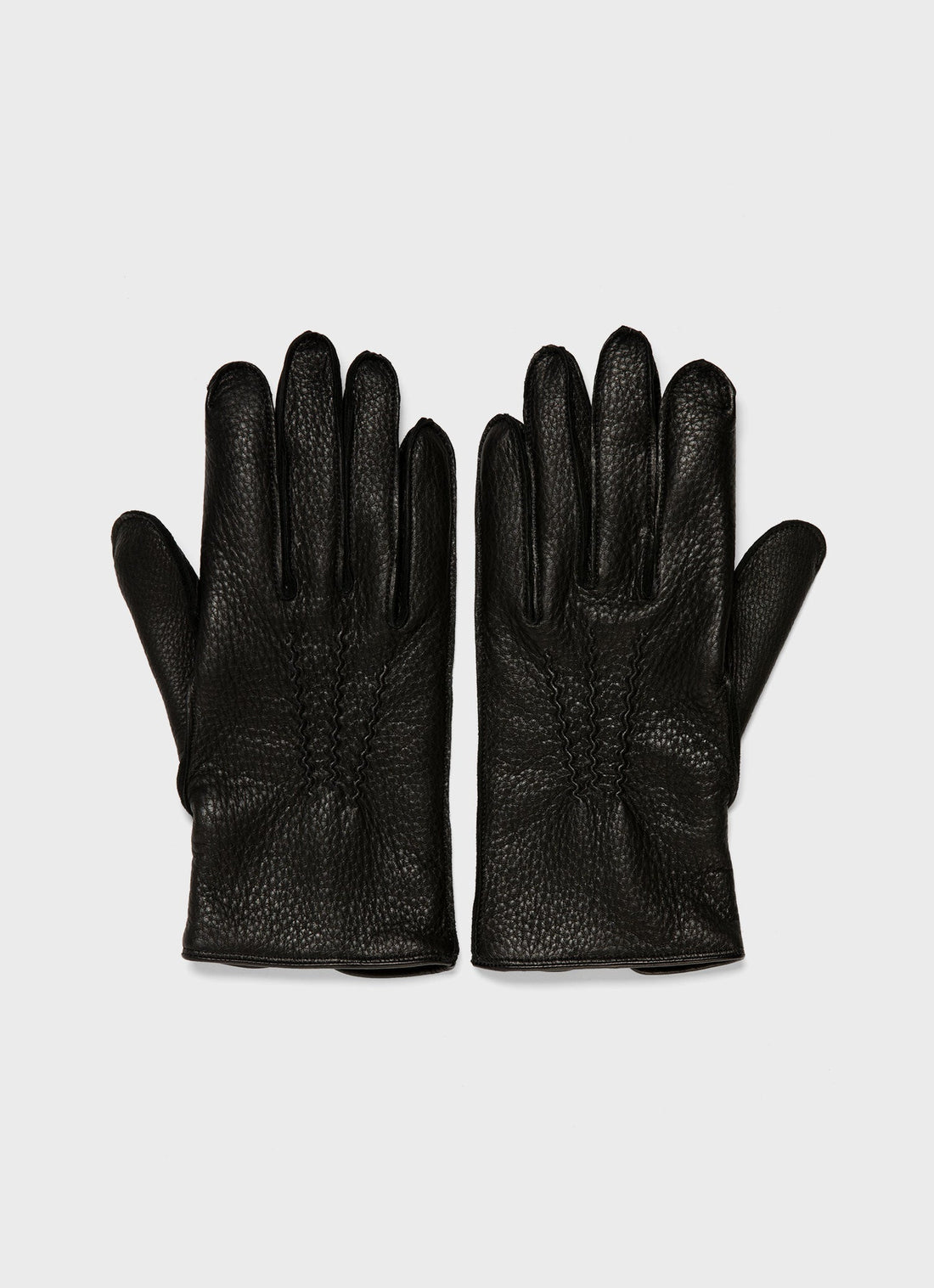 Men's Dents Deerskin Glove in Black