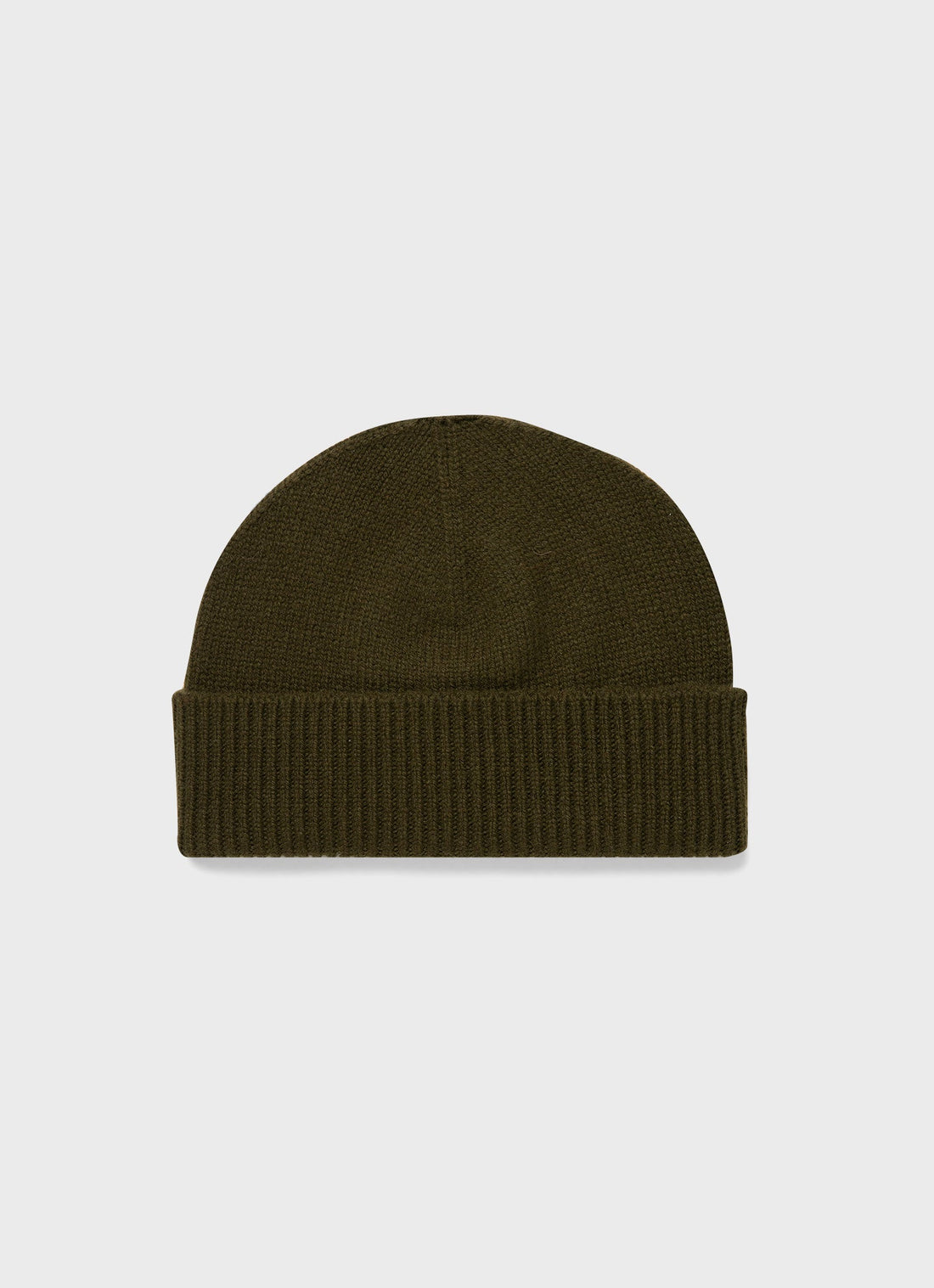 Scottish Lambswool Hat in Dark Olive