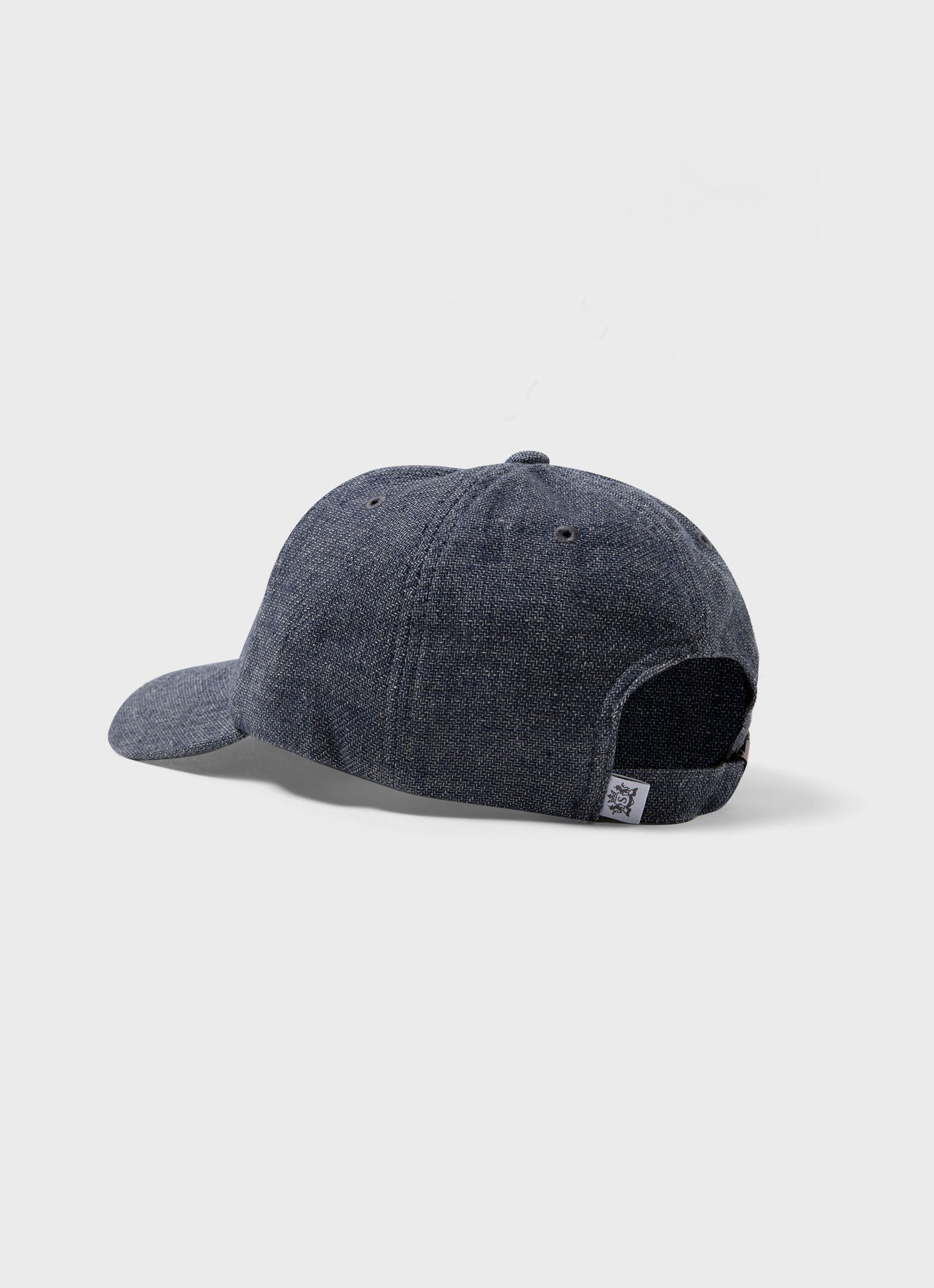 Cotton Linen Twill  Cap in Denim Blue