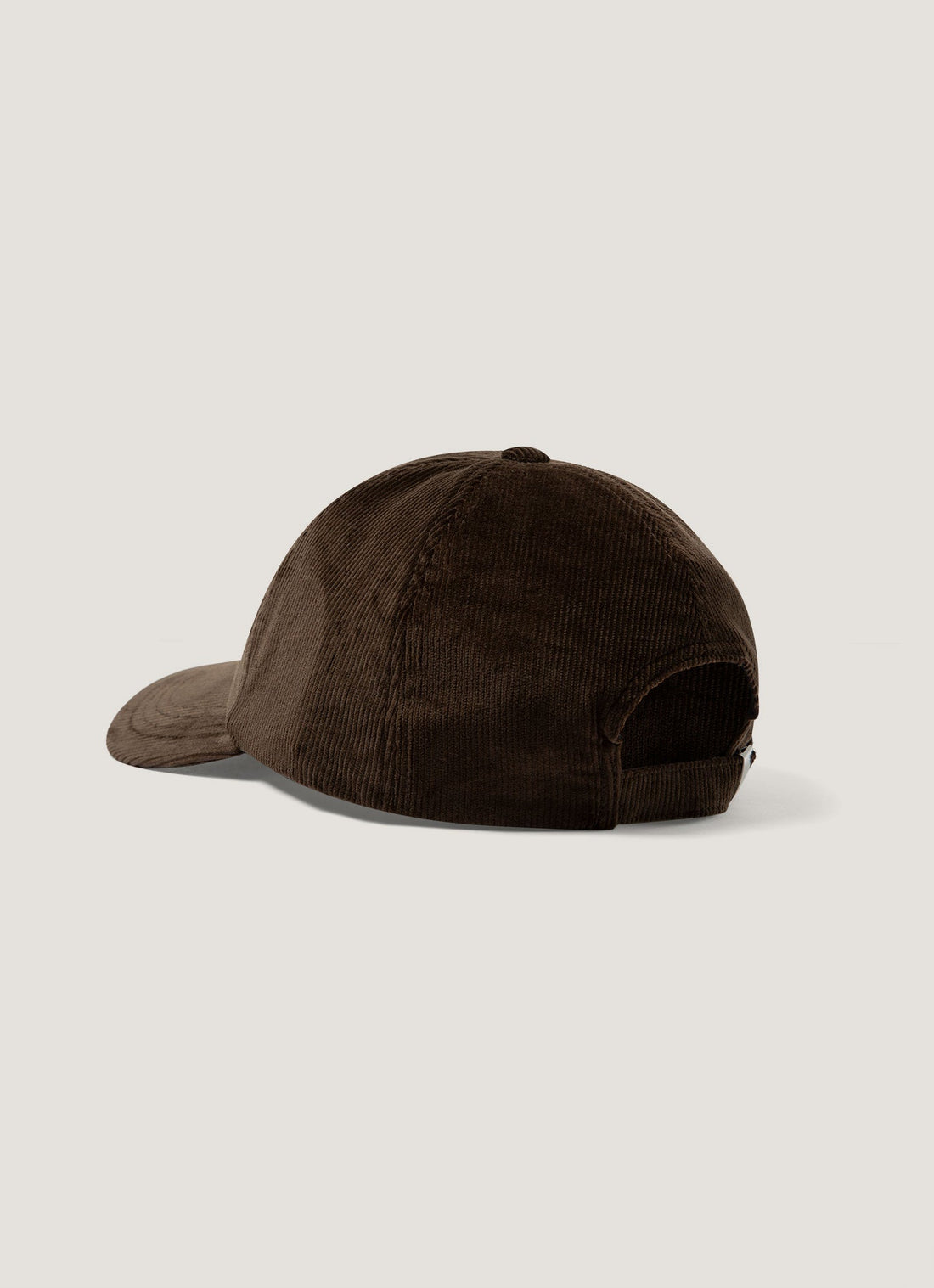 Men's Corduroy Cap in Dark Chocolate