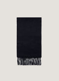 Men's Cashmere Scarf in Navy