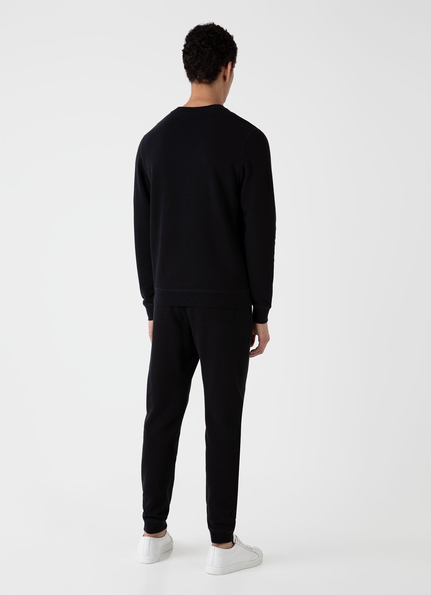 Men's Loopback Tracksuit in Black