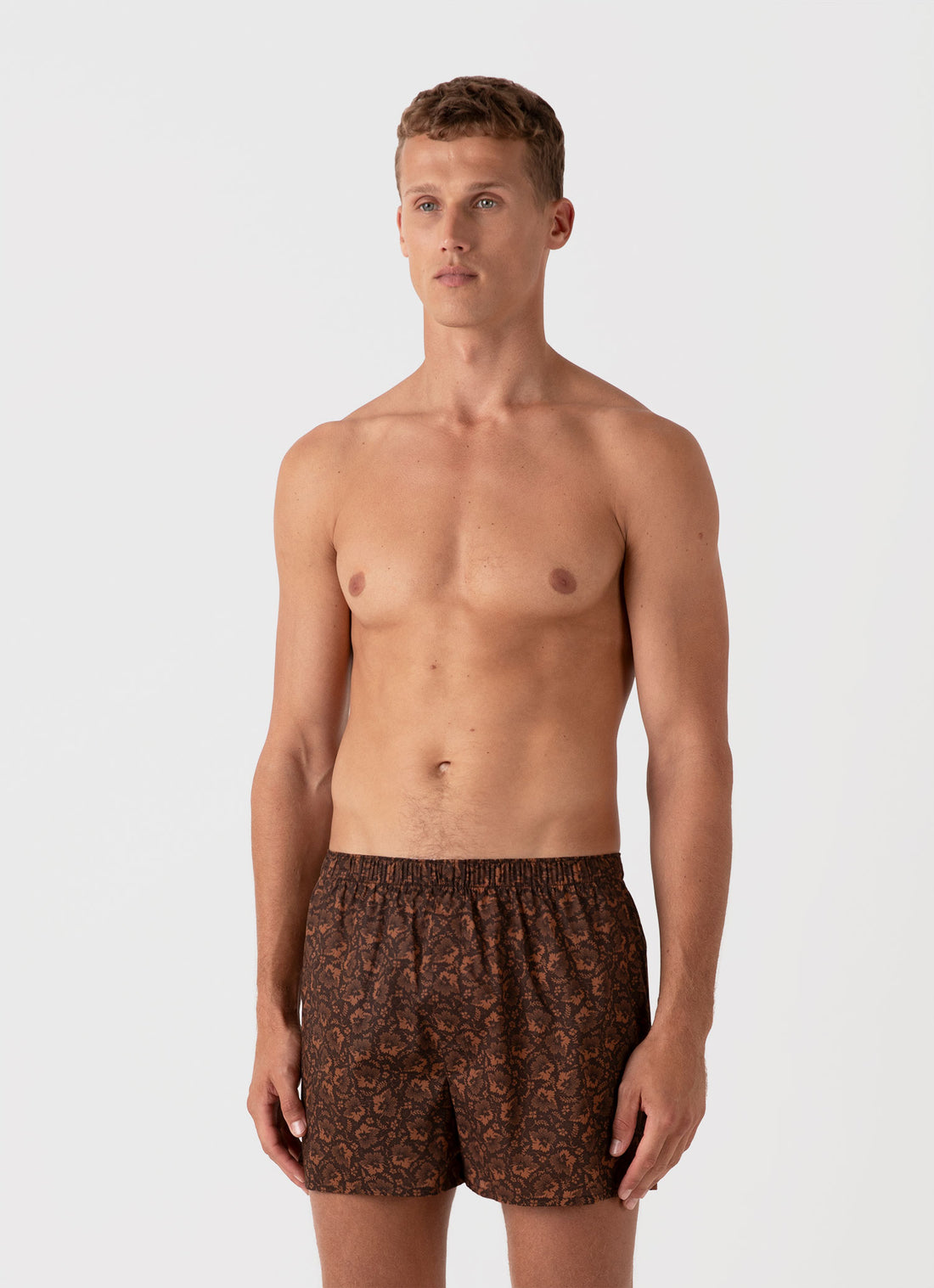 Men's Classic Boxer Shorts in Liberty Fabric in Autumn Floral