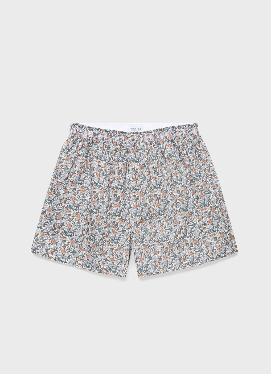 Men's Liberty Print Boxer Shorts in Strawberry Tree