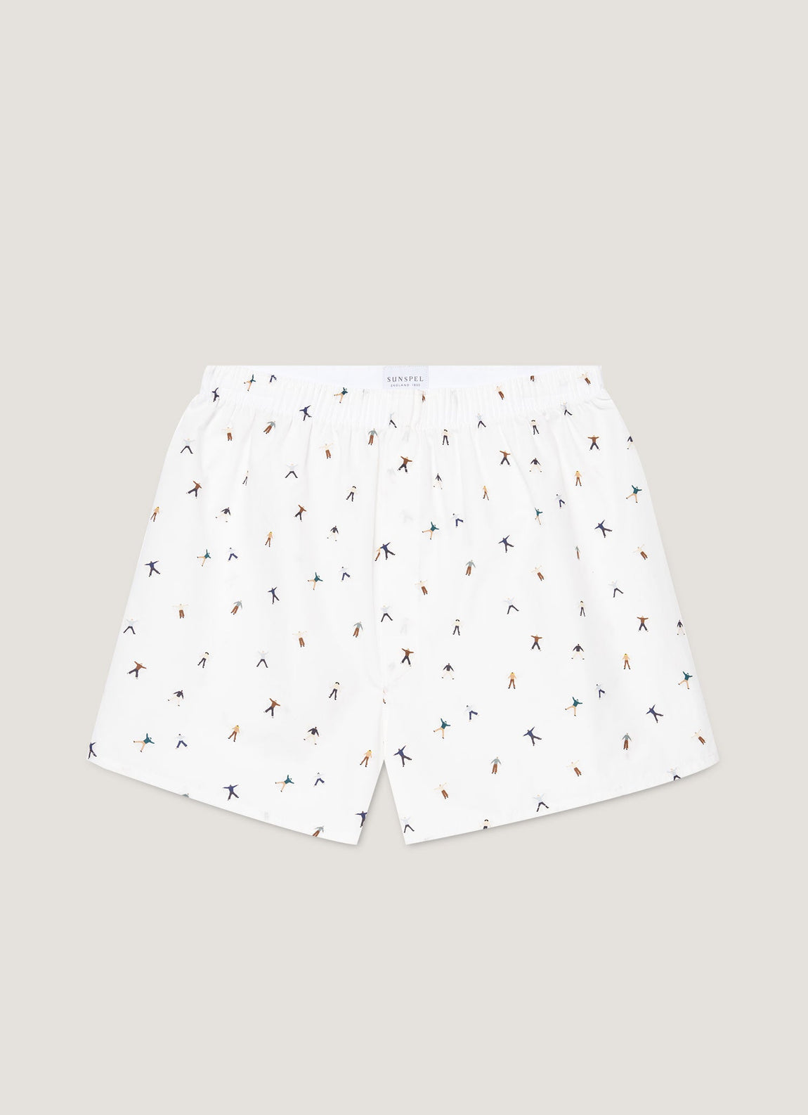Men's Classic Boxer Short in Snow Angel Print