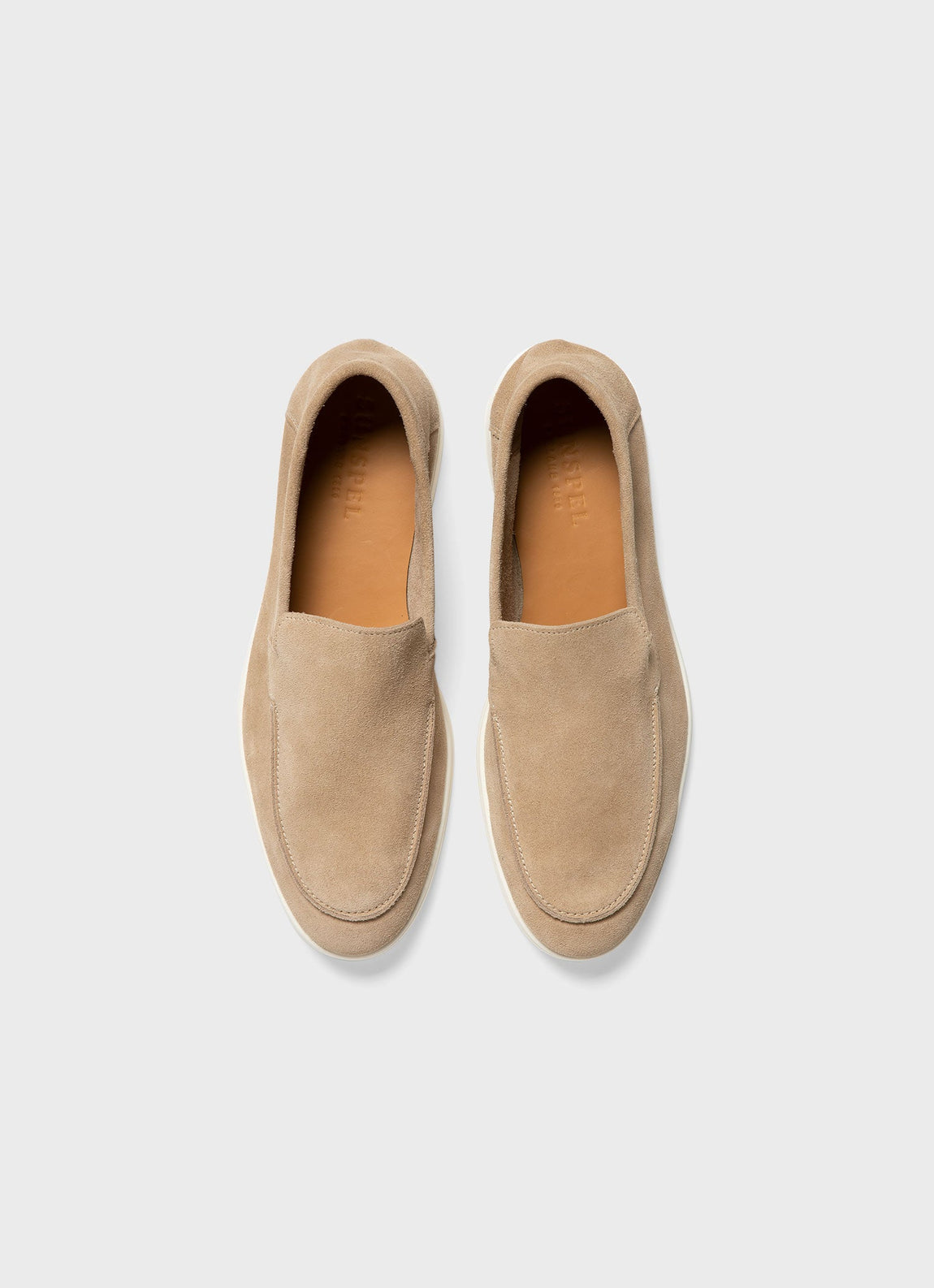 Men's Suede Loafer in Sand