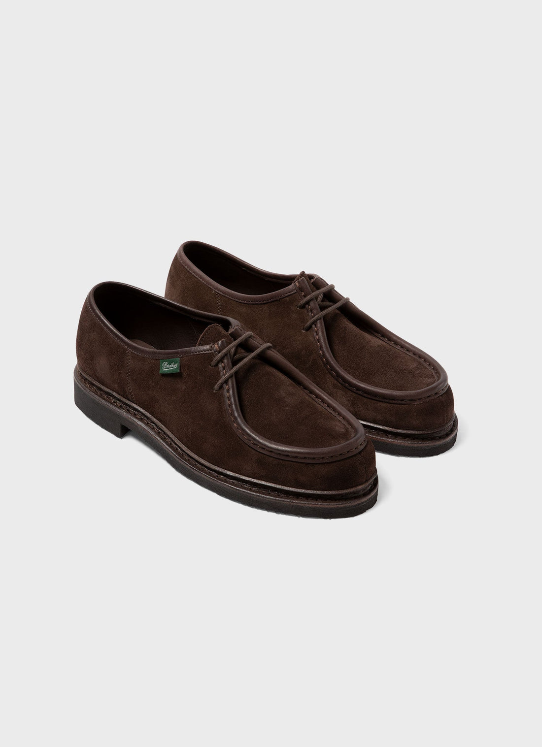 Paraboot Suede Michael Shoe in Brown