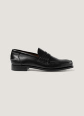 Men's Leather Loafer in Black