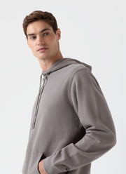 Men's Loopback Hoodie in Umber Brown