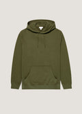 Men's Loopback Hoodie in Deep Olive