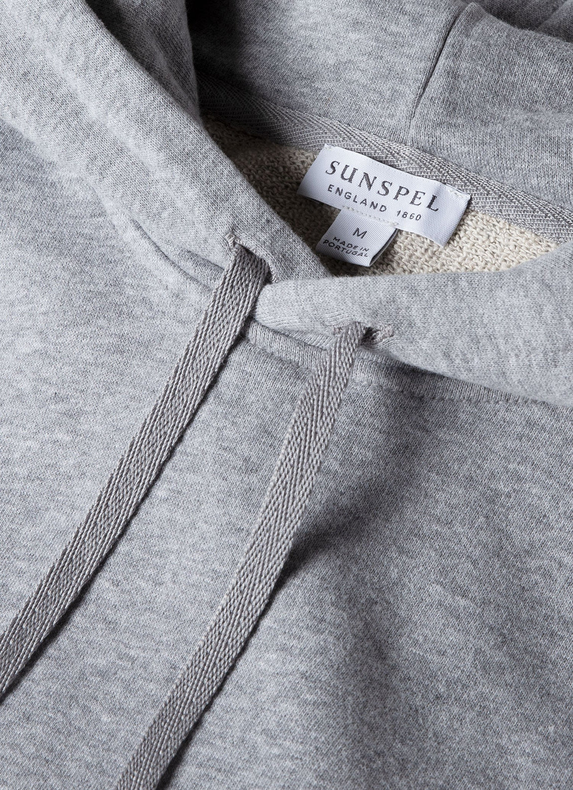 Men's Loopback Hoodie in Grey Melange