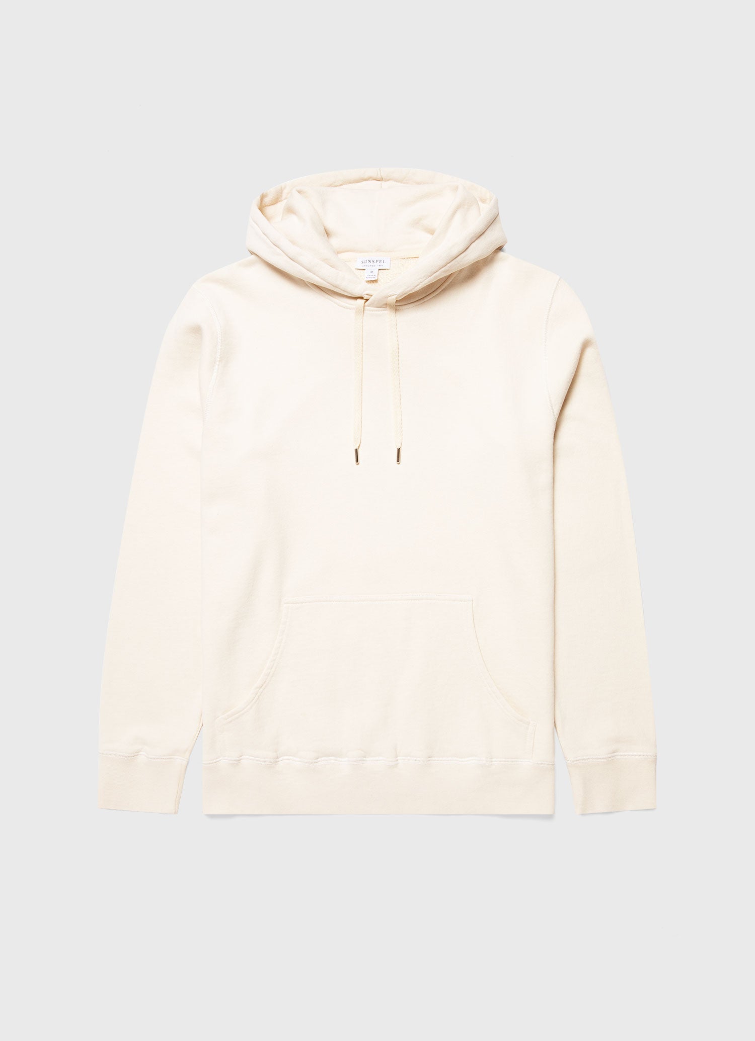 Men's Undyed Loopback Hoody in Undyed