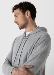 Men's Cashmere Lounge Set in Grey Melange