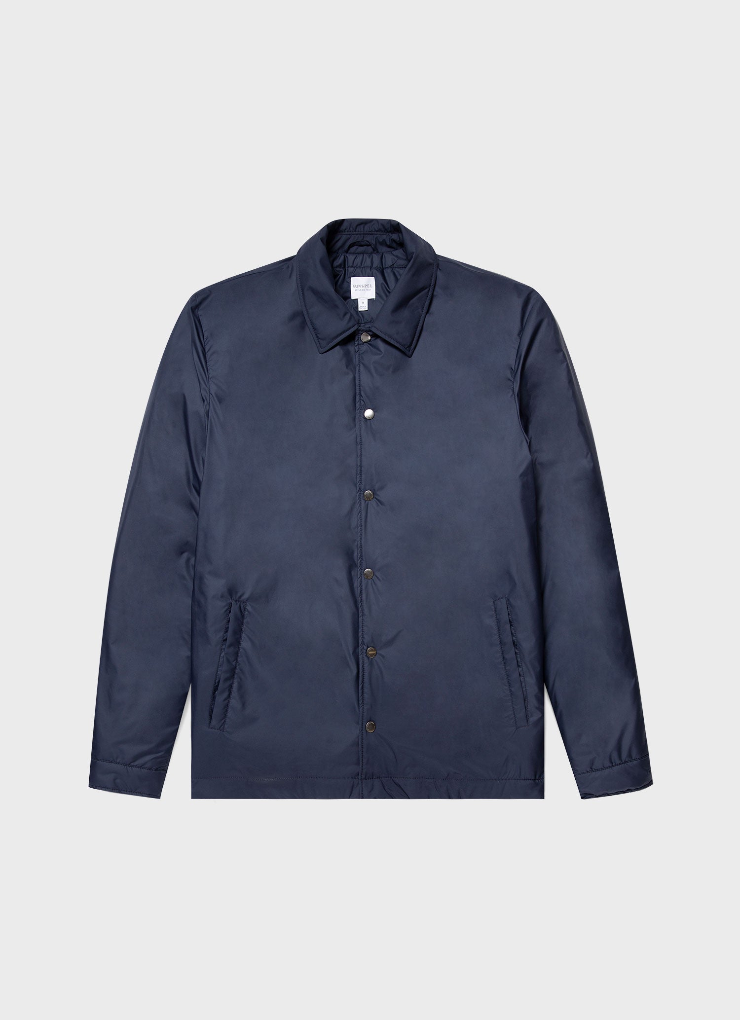 Men's Insulated Coach Jacket in Navy