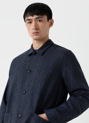 Men's Donegal Twin Pocket Jacket in Space Blue