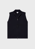 Dark Navy Mouline
