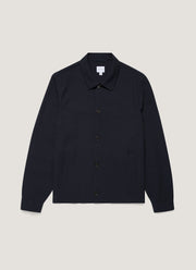 Men's Seersucker Jacket in Navy