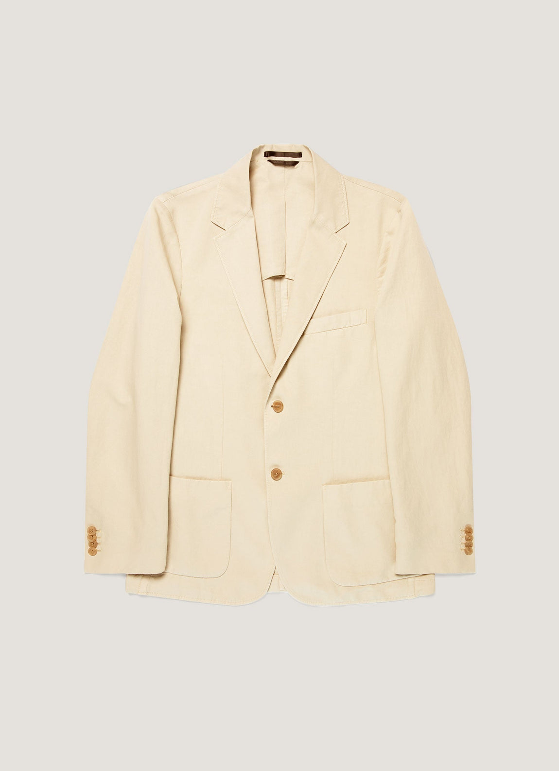 Men's Cotton Linen Two-Piece Suit in Hazelwood