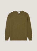 Men's Lambswool Crew Neck Jumper in Uniform