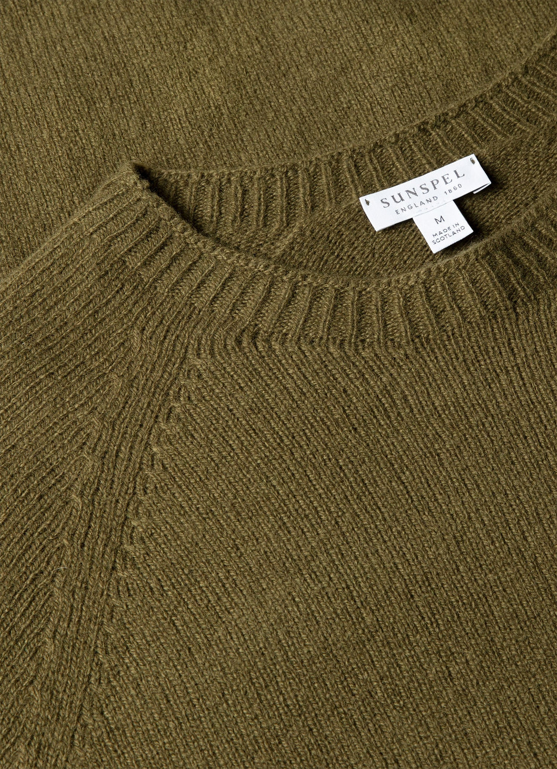 Men's Lambswool Crew Neck Jumper in Uniform