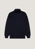 Dark Navy Mouline