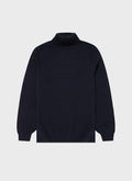 Dark Navy Mouline