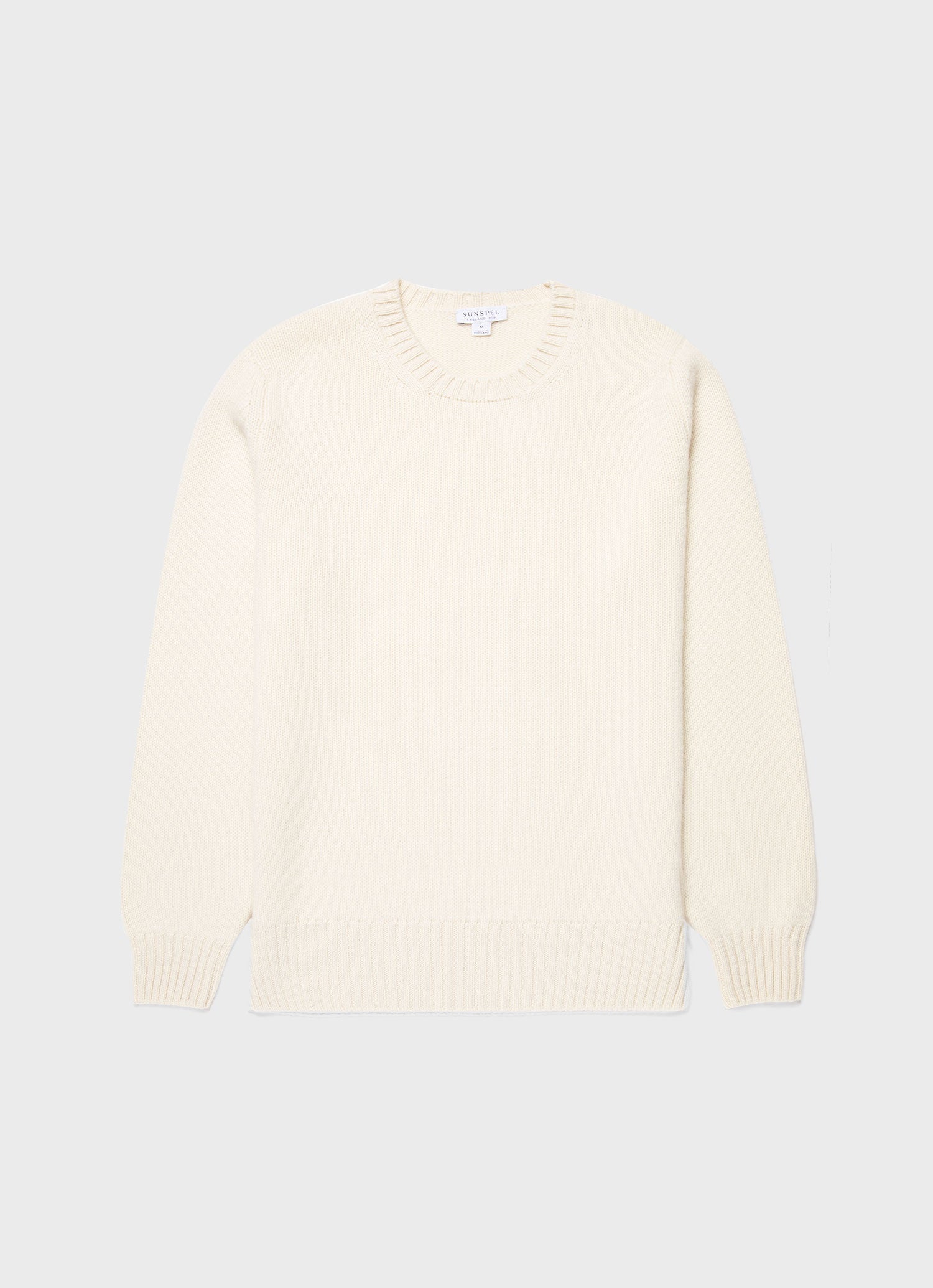 Men's Roxburgh Cashmere Jumper in Undyed