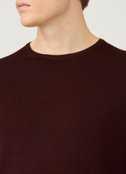 Men's Extra-Fine Merino Jumper in Bakelite