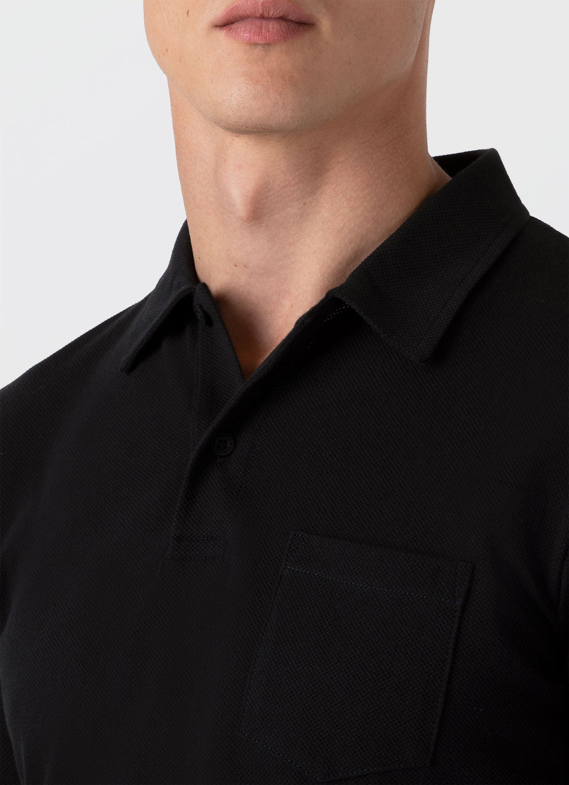 Men's Riviera Polo Shirt in Black